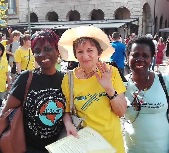 (L to R) Martha Frimpong, Adriana Meneghini, Evelyn Andrews